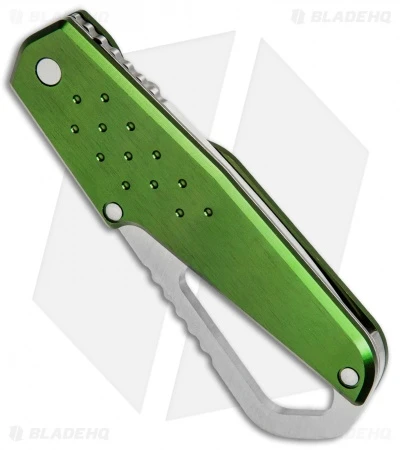 Buck Knives Buck Whittaker Approach Liner Lock Knife Green (2.625" Satin Serr) 3 Buck Knives Buck Whittaker Approach Liner Lock Knife Green (2.625" Satin Serr) - Image 3