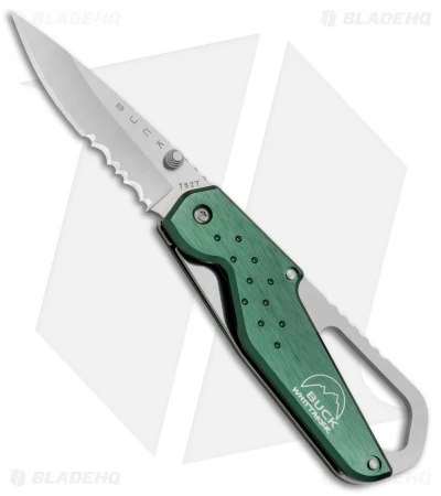 Buck Knives Buck Whittaker Approach Liner Lock Knife OD Green (2.625" Satin Serr) 1 Buck Knives Buck Whittaker Approach Liner Lock Knife OD Green (2.625" Satin Serr)