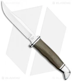 Buck Knives Buck Woodsman Pro Fixed Blade Knife Green Micarta (4" Satin)