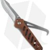 Buck Knives Buck Crosslock Hoofpick Knife Brown (3.25" Satin Serr) 0183BRS