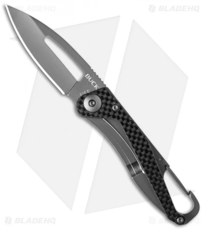 Buck Knives Buck Apex Frame Lock Knife Carbon Fiber (2.625" Gray) 0818CFS 1 Buck Knives Buck Apex Frame Lock Knife Carbon Fiber (2.625" Gray) 0818CFS