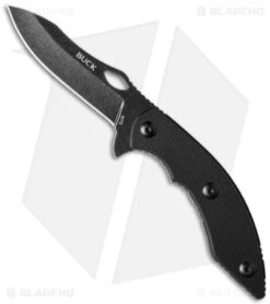 Buck Knives Buck Maverick Tactical Fixed Blade Knife G-10 (3.125" Black SW) 0877BKS