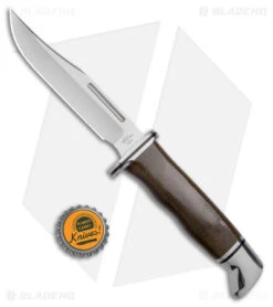 Buck Knives Buck 117 Brahma Pro Fixed Blade Knife Green Micarta (4.5" Satin) 0117GRS-B -Buck Knives Shop buck 117 Brahma pro fixed blade Green micarta satin BHQ 179254 jr bottlecap