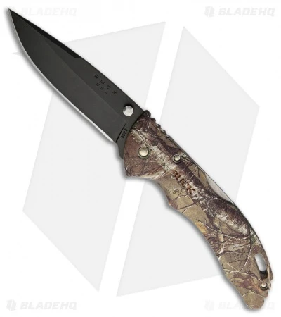Buck Knives Buck BHW Bantam Realtree Camo Lockback Knife (3.625" Black) 1 Buck Knives Buck BHW Bantam Realtree Camo Lockback Knife (3.625" Black)