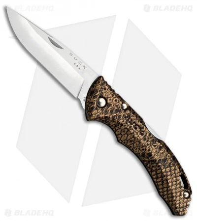 Buck Knives Buck Bantam BHW Copperhead Lockback Knife (3.625" Satin) 1 Buck Knives Buck Bantam BHW Copperhead Lockback Knife (3.625" Satin)