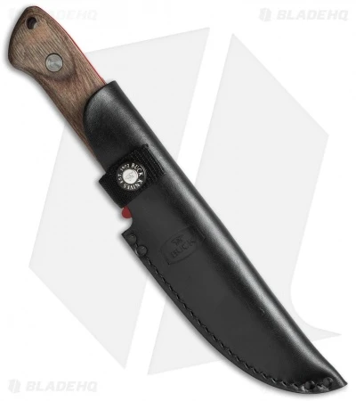 Buck Knives Buck Compadre Camp Knife Walnut Dymondwood (4.5" Red) 0104WAS 2 Buck Knives Buck Compadre Camp Knife Walnut Dymondwood (4.5" Red) 0104WAS - Image 2