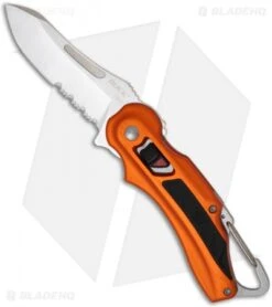Buck Knives Buck Flashpoint Slide Lock Knife Orange (2.88" Satin Serr) 0770ORX-B