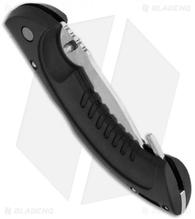 Buck Knives Buck Folding Omni Hunter 12PT Guthook Knife Black (4" Satin Plain) 0398BKG 2 Buck Knives Buck Folding Omni Hunter 12PT Guthook Knife Black (4" Satin Plain) 0398BKG - Image 2