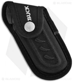 Buck Knives Buck Folding Omni Hunter 10PT Knife Black (3" Satin Plain) 0395BKS -Buck Knives Shop buck knives omni hunter 10pt fixed drop point folding 0395bks b sheath