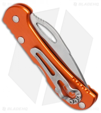 Buck Knives Buck Mini SpitFire Lockback Knife Orange (2.75" Satin) 0726ORS 2 Buck Knives Buck Mini SpitFire Lockback Knife Orange (2.75" Satin) 0726ORS - Image 2