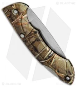 Buck Knives Buck Nano Bantam Lockback Knife Muddy Water Camo (1.875" Satin) 0283CMS32 -Buck Knives Shop buck nano bantam muddy water 0238cms32 b BHQ 35348 jr side