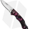 Buck Knives Buck Nano Bantam Lockback Knife Pink Muddy Girl Camo (1.875" Satin) 0283CMS31