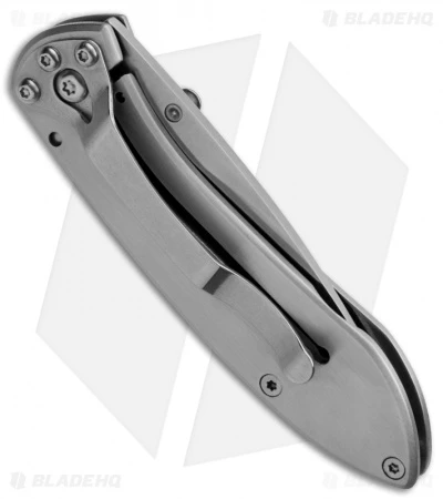 Buck Knives Buck Nobleman Frame Lock Knife Stainless Steel (2.625" Satin) 0327SSS 2 Buck Knives Buck Nobleman Frame Lock Knife Stainless Steel (2.625" Satin) 0327SSS - Image 2