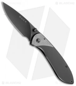 Buck Knives Buck Nobleman Frame Lock Knife Stainless Steel (2.625" Gray) 0327TTS