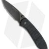 Buck Knives Buck Nobleman Frame Lock Knife Sim Carbon Fiber (2.625" Gray) 0327CFS