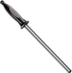 Buck Knives Buck 97081 EdgeTek Dual Steel, 10" Diamond 2-Sided Sharpening Rod, Medium Grit
